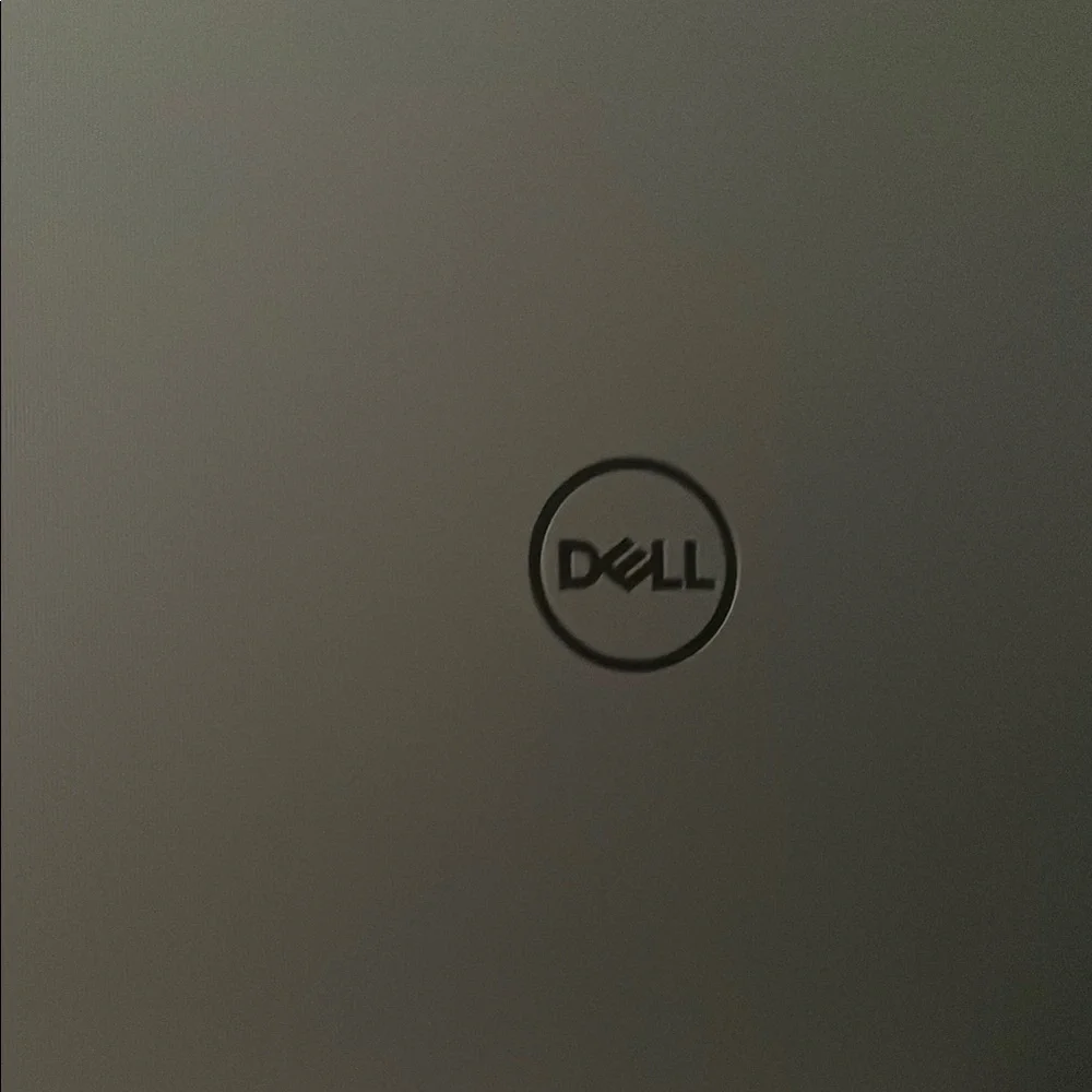 Dell Black Laptop Sleek Design with Textured Finish
